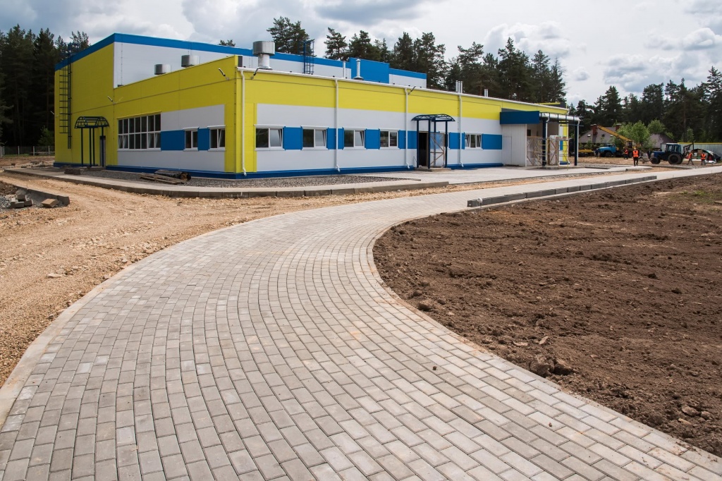 Новое здание ФОКа в Мосальске скоро откроет свои двери..jpg