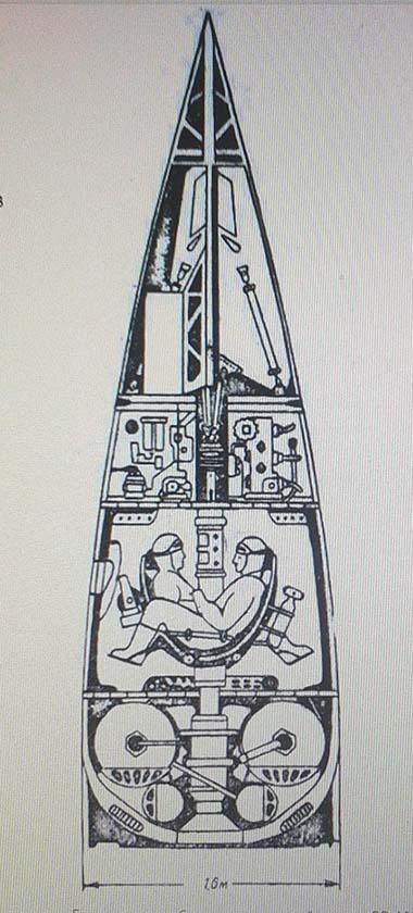 Чертеж двухместной кабины ракеты 40-х годов Чертеж двухместной кабины ракеты 40-х годов.jpg