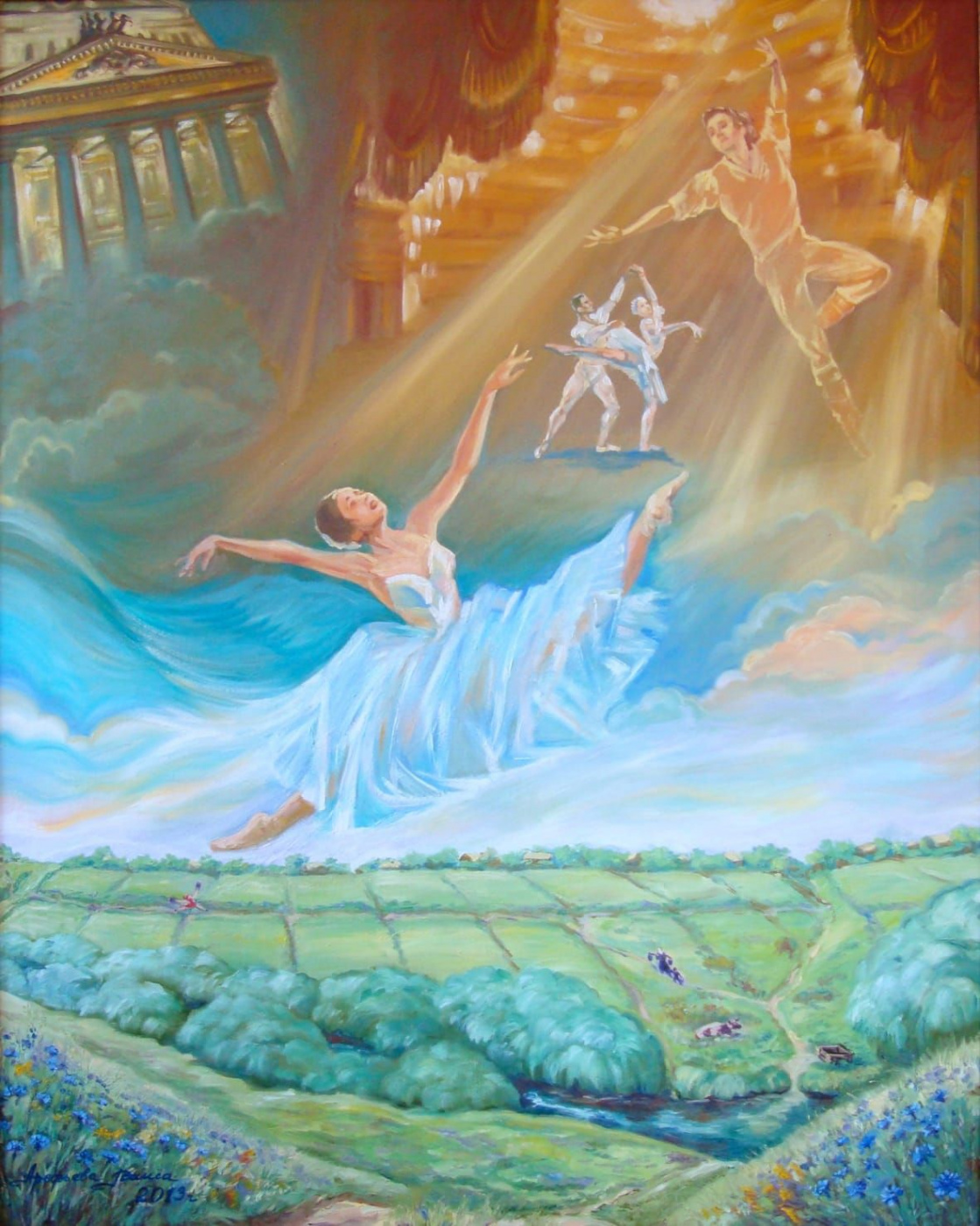 Арефьева. Картина Звездные мечты, Балет .jpg