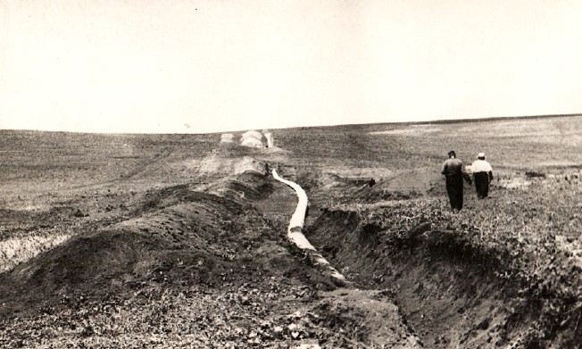 Строительство газопровода Дашава-Киев-Брянск-Москва..jpg