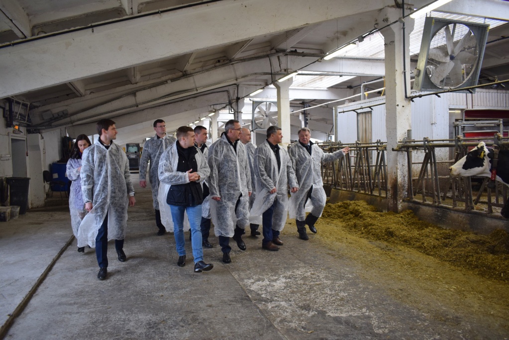 В марте на предприятии побывал руководитель региона в ходе накомства с Тарусским районом.JPG