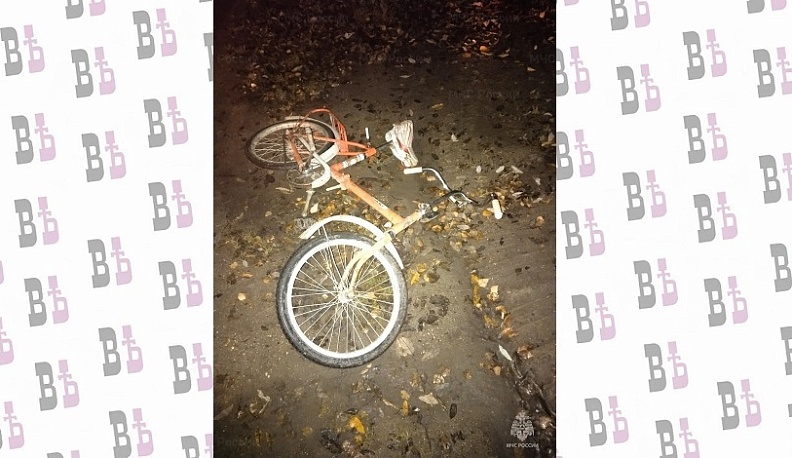 В Боровском округе иномарка сбила велосипедиста