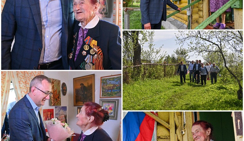 Владислав Шапша поручил отремонтировать дорогу к деревне столетнего ветерана