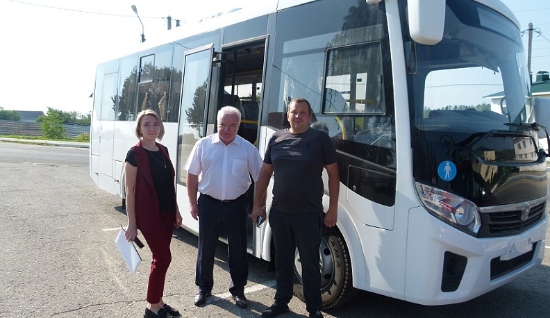 В Износках на маршрут выйдет новый рейсовый автобус