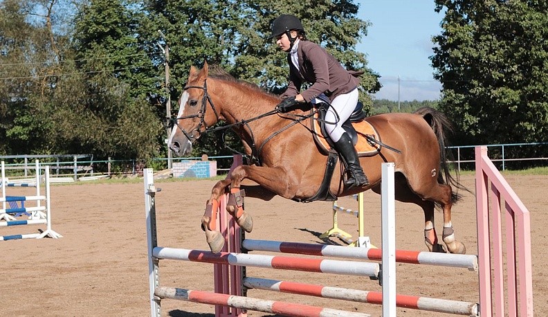 Всадница в строгом пиджачке
