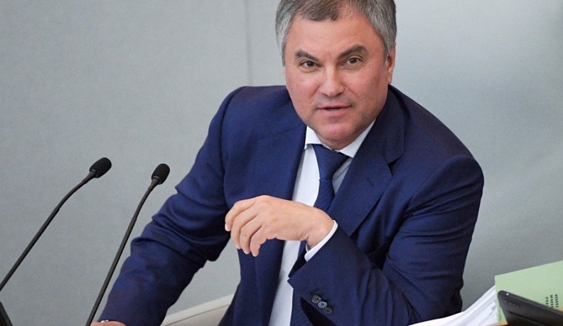 Вячеслав Володин предложил провести слушания по вопросу бюджетной обеспеченности регионов 
