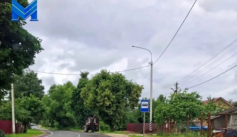 В пригороде Калуги в селе Росва до конца лета обустроят новую автобусную остановку