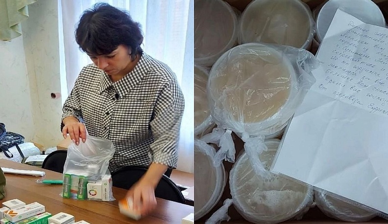  Жители Сухиничского района отправили посылки мобилизованным калужанам