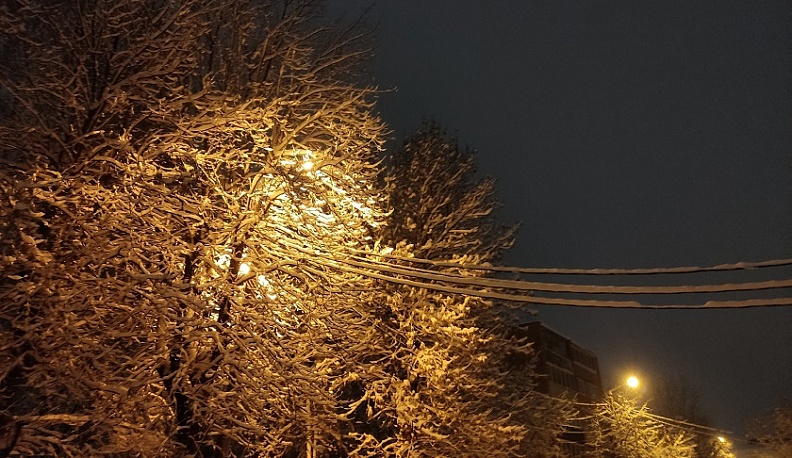 Последний ноябрьский день в Калуге будет холодным и снежным