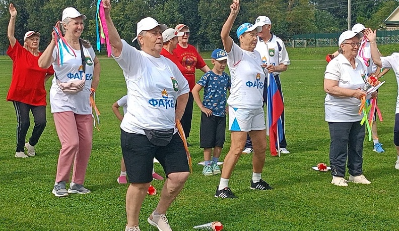 В Калужской области прошли спортивные соревнования людей «серебряного возраста»