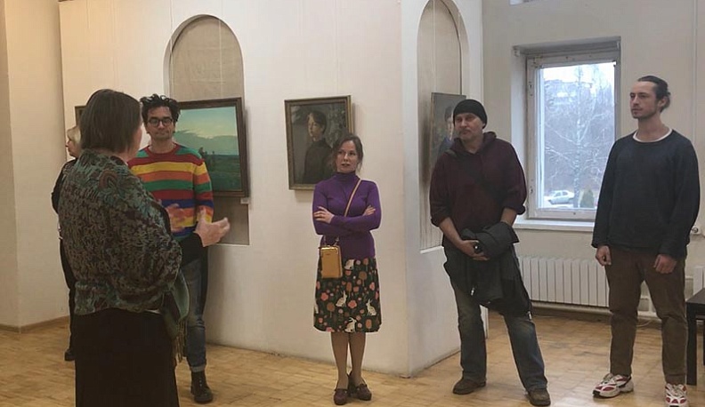 Московские скульпторы познакомились с Обнинском