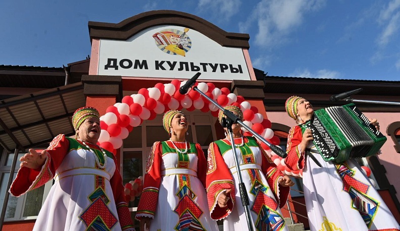 В селе Бояновичи Калужской области открыли новый дом культуры