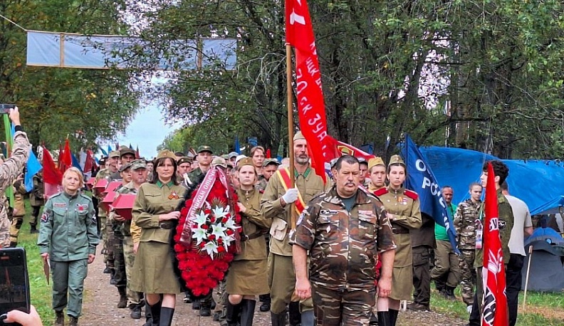 В Барятинском районе закончилась Международная военно-историческая экспедиция «Западный фронт. Варшавское шоссе»