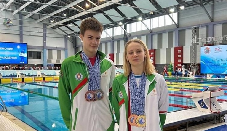 Калужские пловцы вернулись с наградами с соревнований на Кубок Республики Беларусь