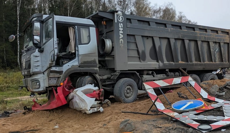 На трассе в Боровском районе фура сбила человека