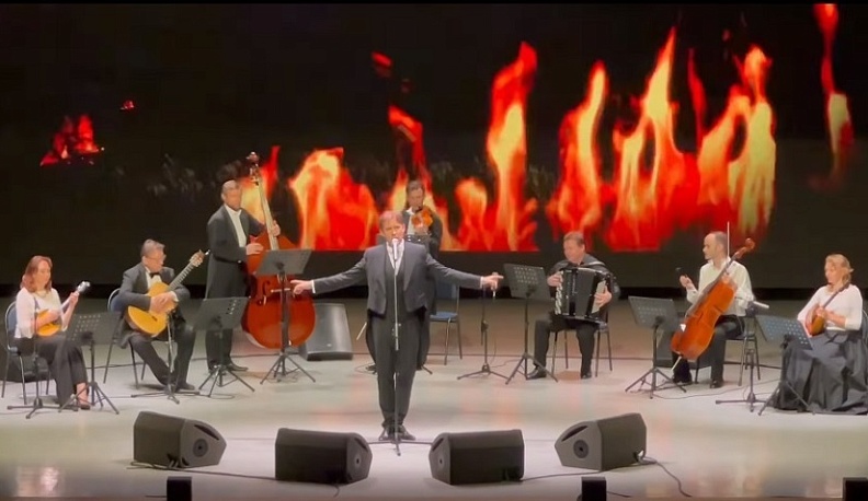 В Калуге выступил народный артист России Олег Погудин