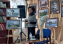 В Кондрове любители фотографии встретились с известным калужским фотохудожником Тамарой Бучарской