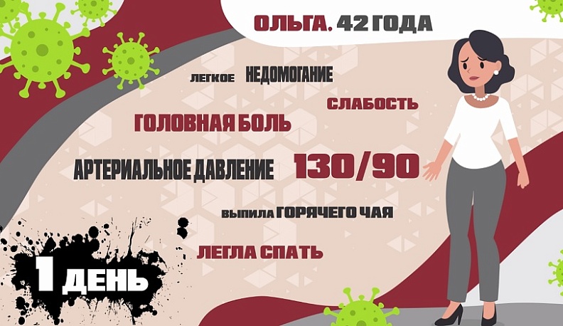 Калужанам о протекании болезни расскажет зараженная ковидом 42-летняя виртуальная женщина