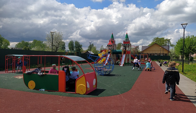 Веселье на «кремлевской» площади