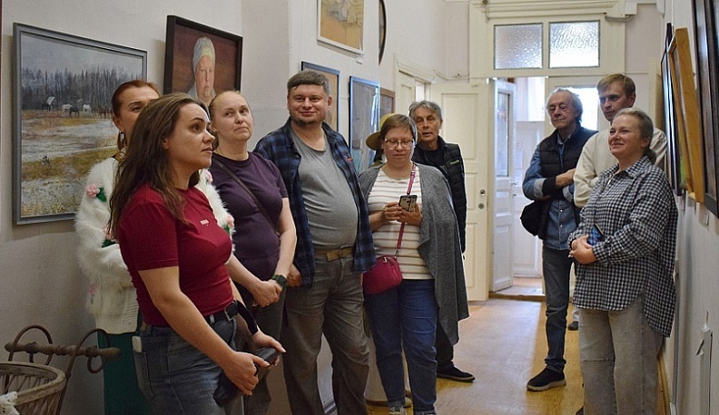Выставка живописи и графики Василия Редечкина открылась в Тарусе