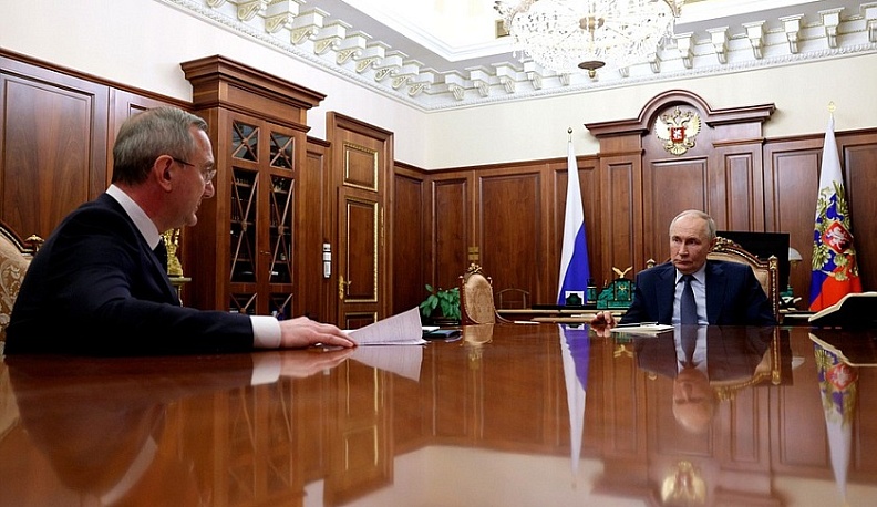 Владислав Шапша доложил Президенту РФ о результатах развития Калужской области