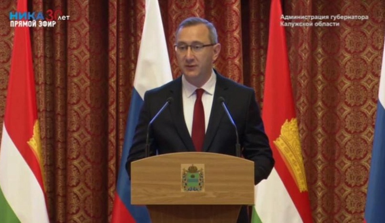 Калужский губернатор Владислав Шапша начал отчет перед депутатами Заксобрания