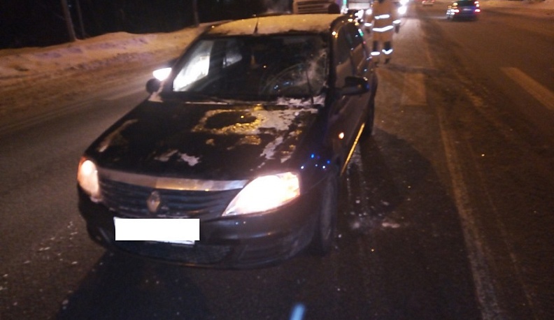 В Обнинске иномарка сбила пешехода