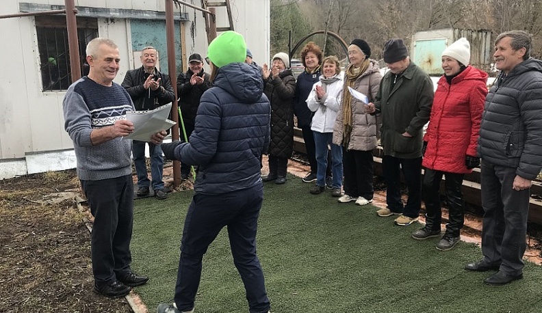 В Обнинске «моржи» закрыли зимний купальный сезон