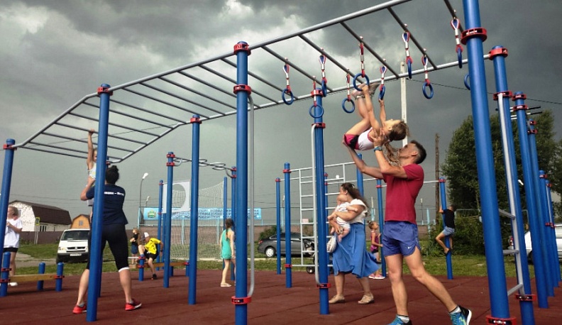 В Калужской области продолжают строить пространства для занятий спортом