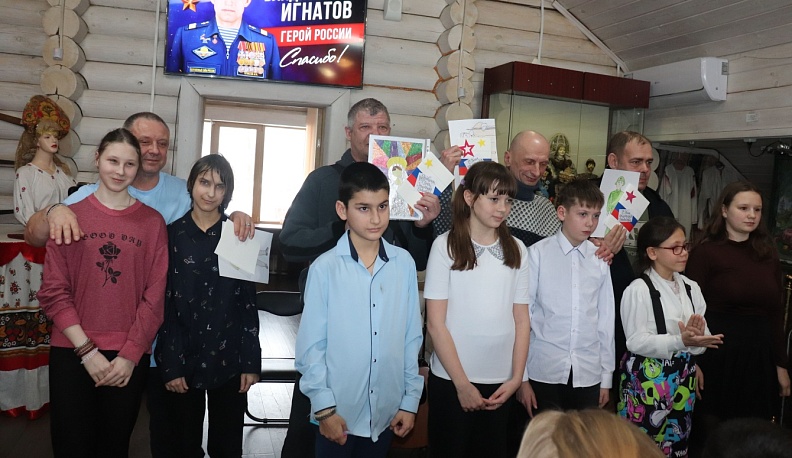 Активисты «Движения Первых» Мещовского района встретились с участниками СВО