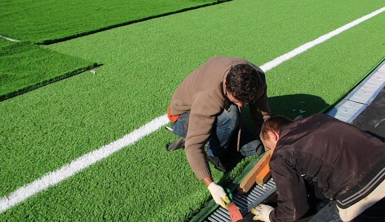 В сквере Волкова в Калуге появилась детская площадка