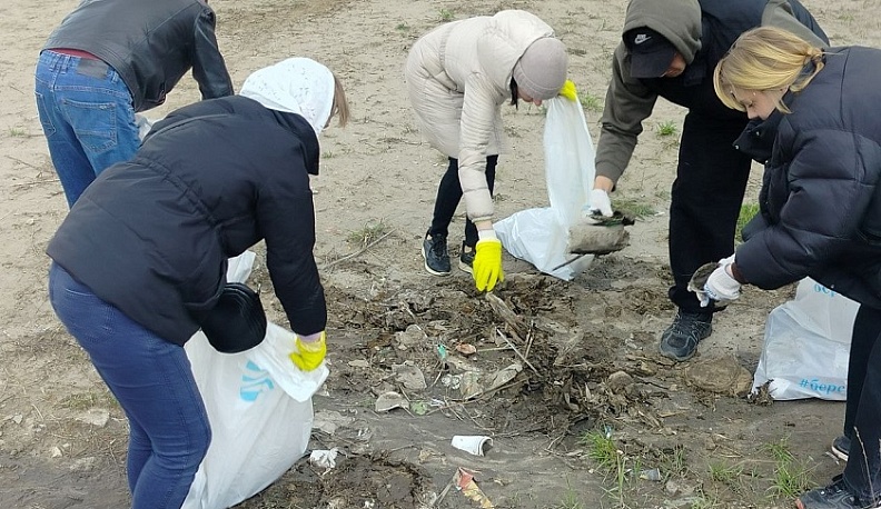 Калужане привели в порядок берег Оки