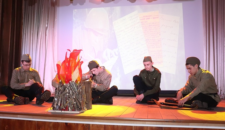 Мещовские школьники чтут память своих дедов и прадедов