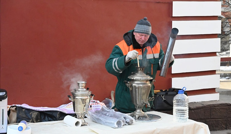 В Калуге начали отмечать Масленицу