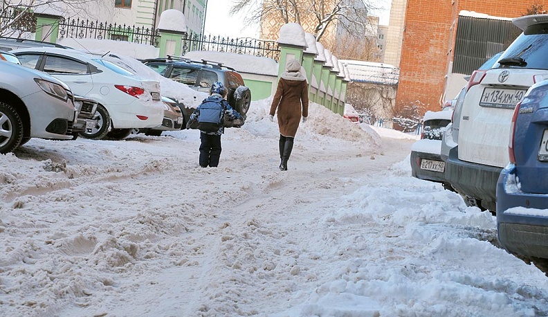 А снег всё не проходит…