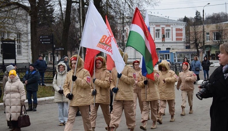 В Тарусе отметили 84-летие освобождения города от немецко-фашистских захватчиков