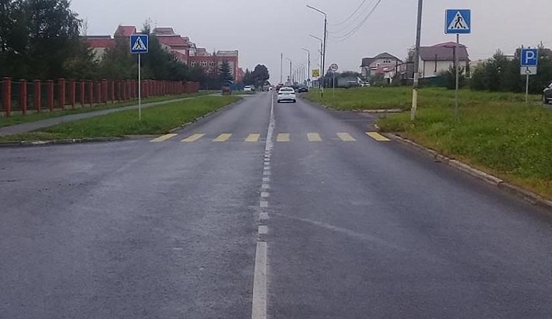 В Кирове Калужской области Тойота сбила девочку на переходе