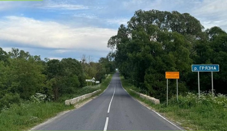 В Калужской области ограничат движение по мосту через реку Грязну