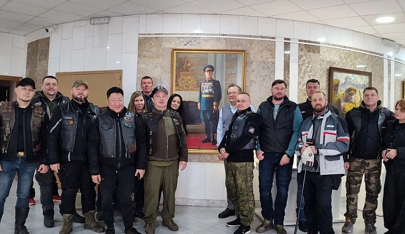 Мотомарш «Дороги Победы. Кавказ – кузница героев» впервые побывал на  Калужской земле