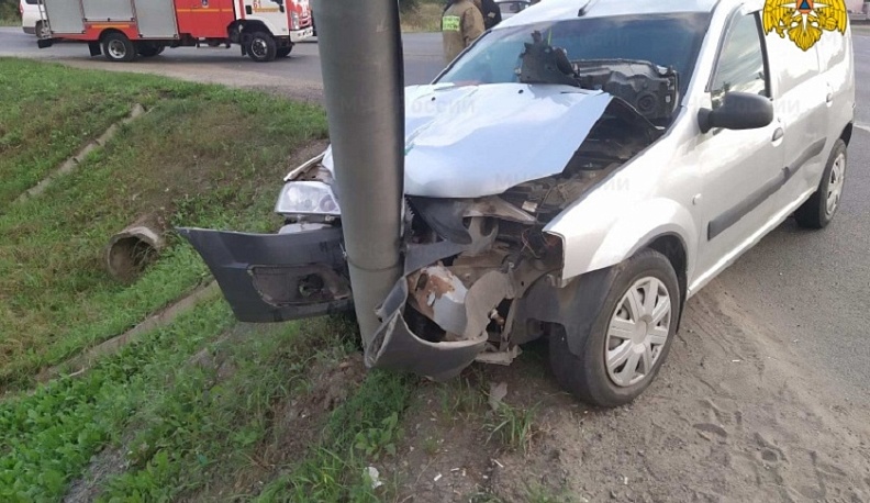 В тройной аварии в Боровском районе пострадали люди