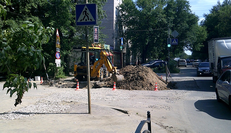 В Калуге безопасность и благоустройство при проведении земляных работ взяты под особый контроль