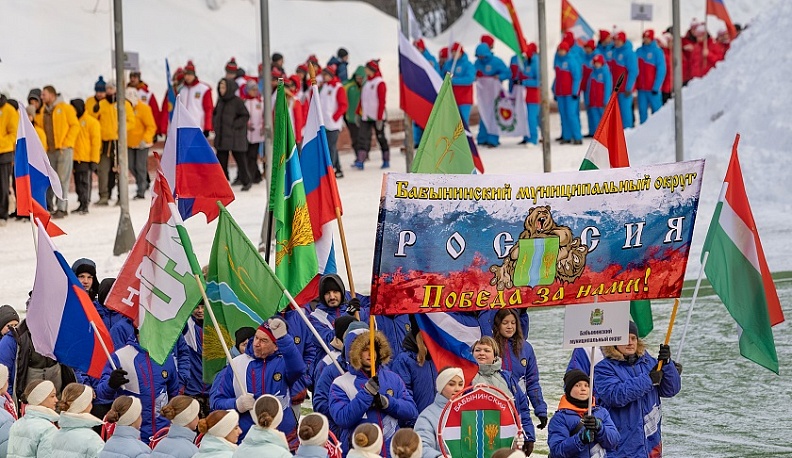 В Калуге проходят зимние сельские игры