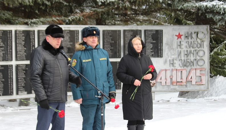 В Барятине почтили память освободителей села от фашистских захватчиков