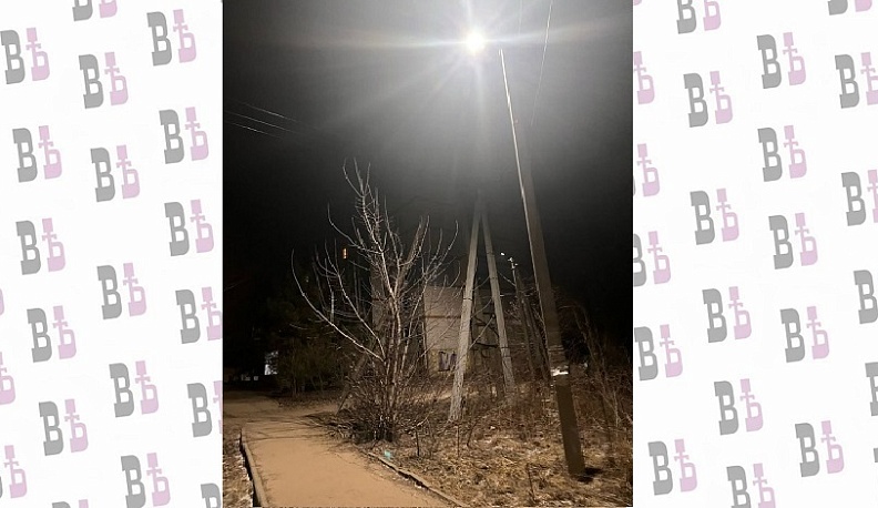 В Боровске восстановили освещение после обращений в интернете