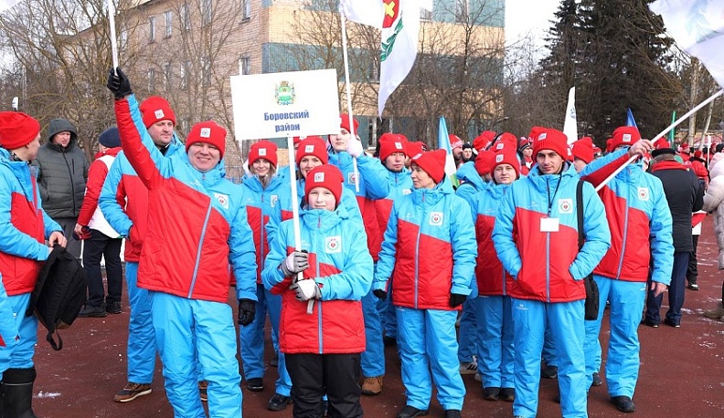 25 команд приняли участие в Зимних сельских спортивных играх в Калуге