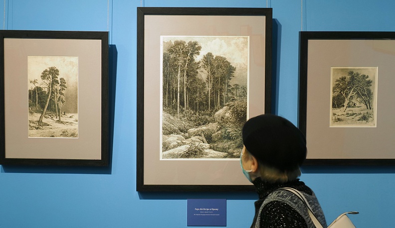 В Калуге открылась выставка работ Ивана Шишкина из собрания Русского музея