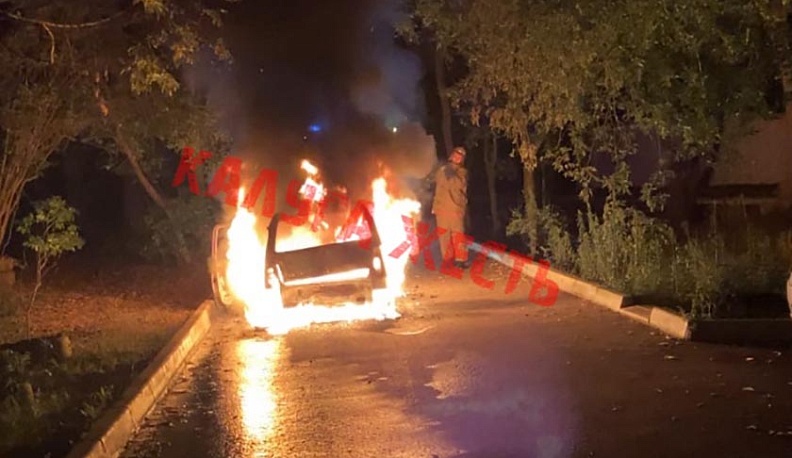 Ночью в Калуге сгорела Ока