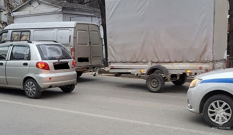 В Калуге человек пострадал под колёсами «Daewoo Matiz»