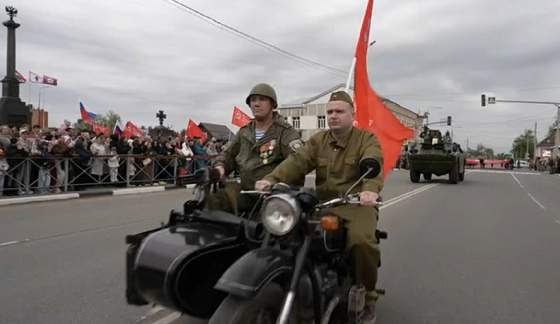 В Малоярославце в честь 81-й годовщины победы в Великой Отечественной войне прошел парад