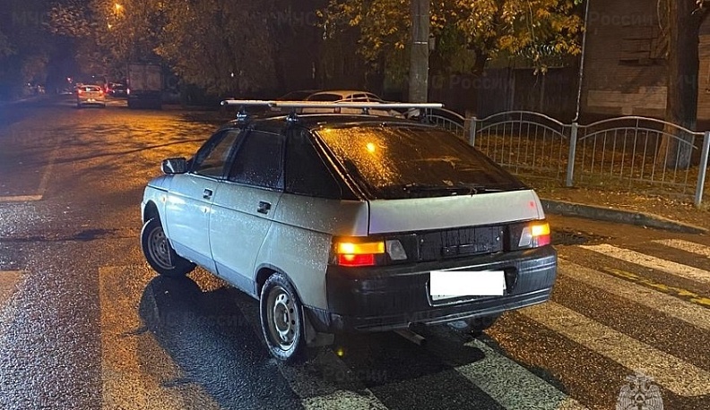 В Калуге двенашка столкнулась с мотоциклом